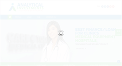 Desktop Screenshot of analyticalinvestments.com